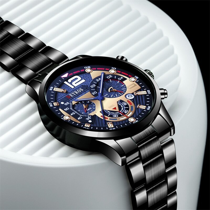 fashion mens stainless steel watches luxury quartz wristwatch calendar luminous clock men business casual watch reloj hombre fashion mens stainless steel watches luxury quartz wristwatch calendar luminous clock men business casual watch reloj hombre
