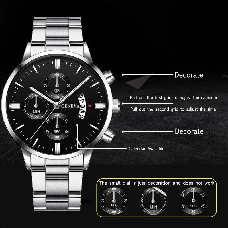 fashion mens watches luxury silver stainless steel quartz wrist watch man business watch for men calendar clock reloj hombre fashion mens watches luxury silver stainless steel quartz wrist watch man business watch for men calendar clock reloj hombre