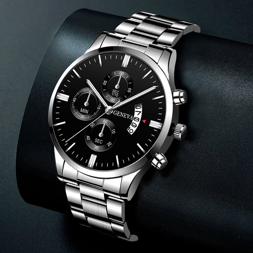 fashion mens watches luxury silver stainless steel quartz wrist watch man business watch for men calendar clock reloj hombre fashion mens watches luxury silver stainless steel quartz wrist watch man business watch for men calendar clock reloj hombre