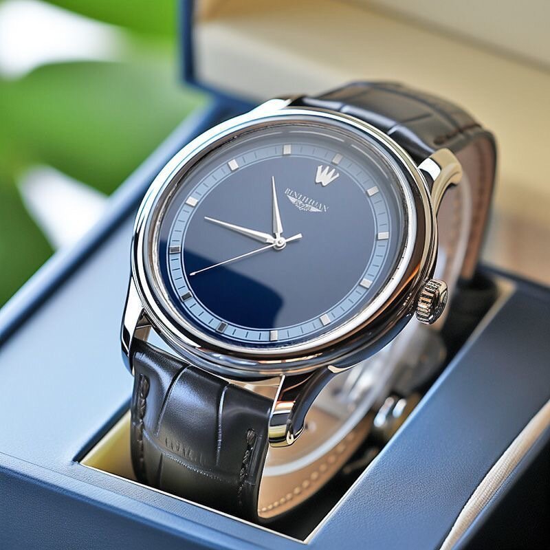 men's fashion business belt watch leisure quartz watch business watch