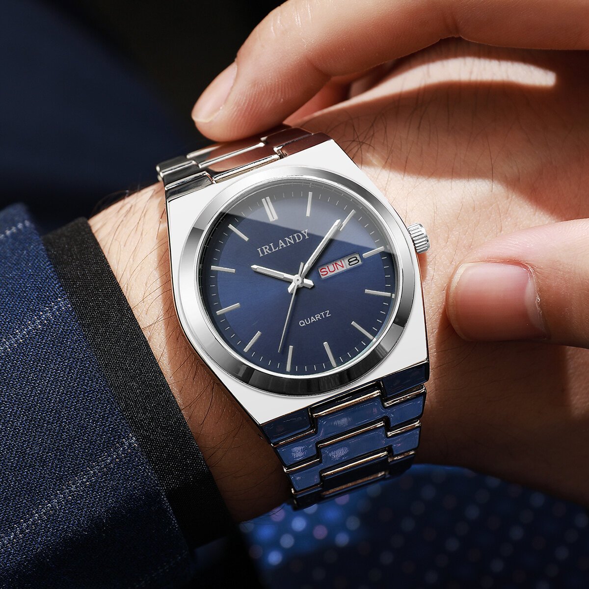 luxury men business watches calendar quartz wristwatches for mens clock reloj hombre(without box) luxury men business watches calendar quartz wristwatches for mens clock reloj hombre(without box)