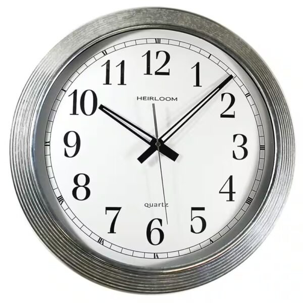 Artistic AOP401ZWA 16 Galvanized Metal Round Wall Clock 1