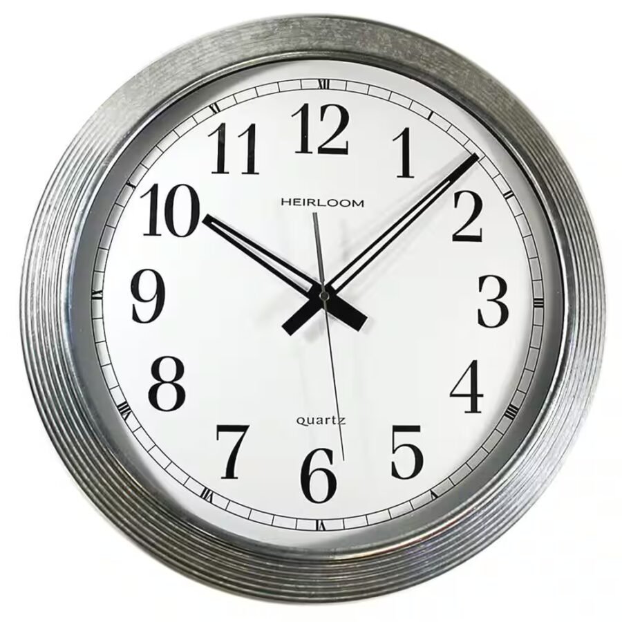 Artistic AOP401ZWA 16 Galvanized Metal Round Wall Clock 1