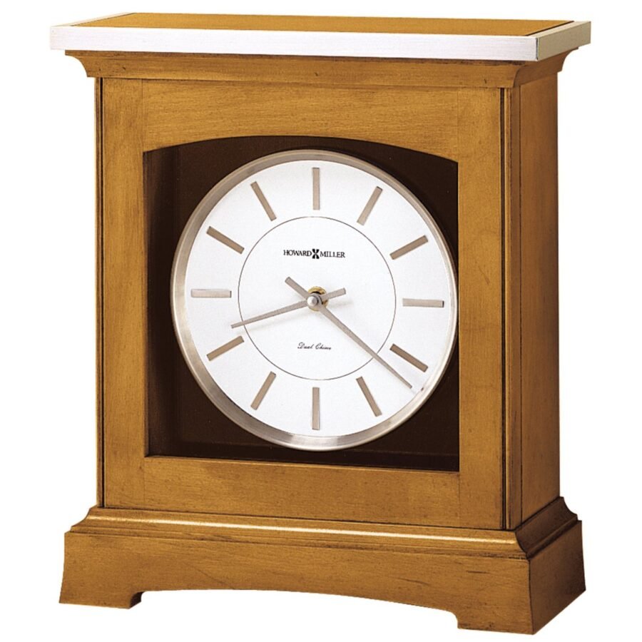 Howard Miller 630159 12-1/2 X 10-3/4 Urban Hardwood Analog Table Top Clock - Urban
