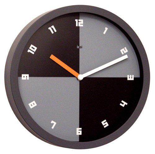 Bai Designer Wall Clock, Quadra Milan
