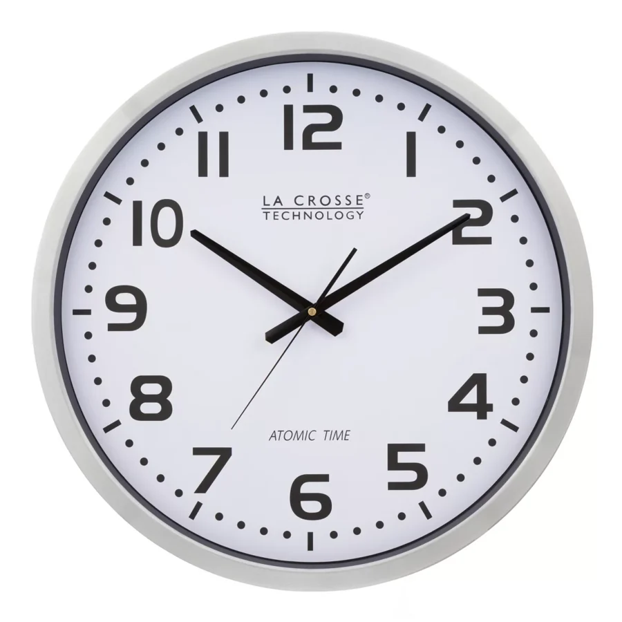 La Crosse Technology 404-1220 20" Extra Large Atomic Analog Wall Clock