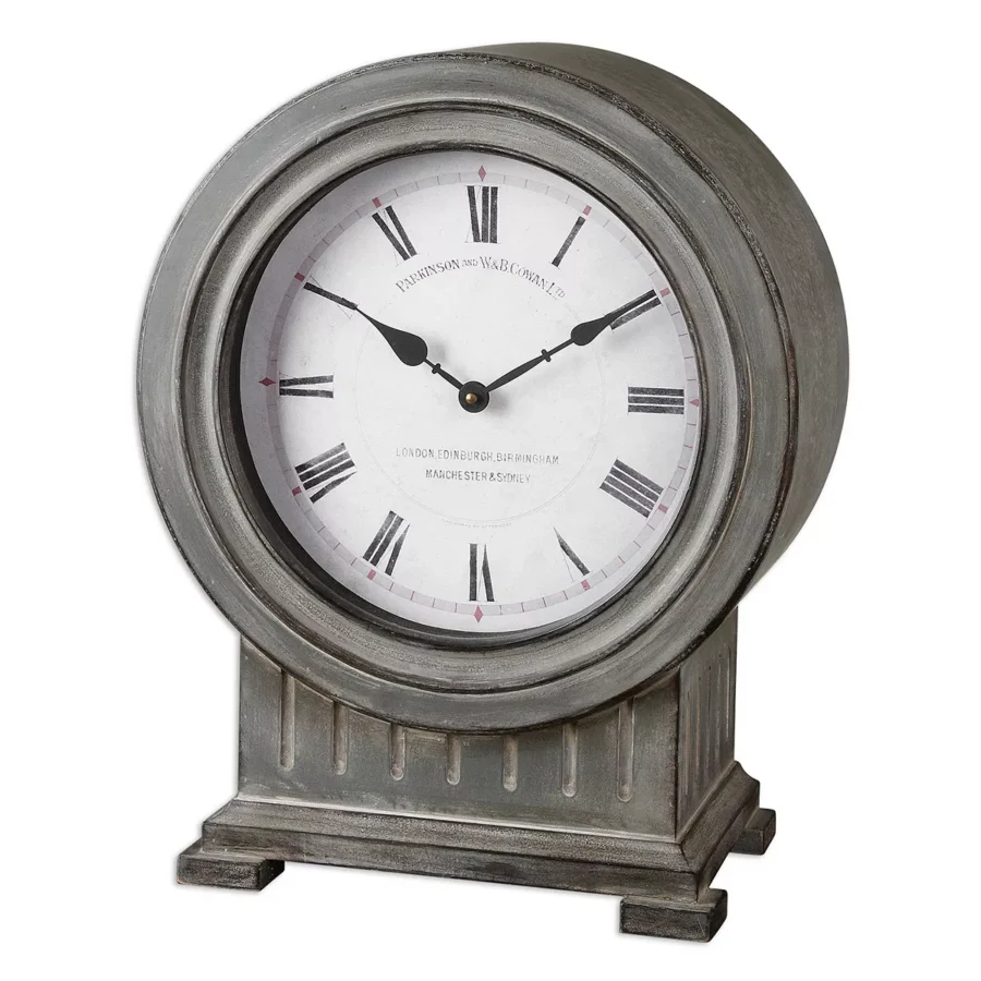 Uttermost Chouteau Mantel Clock