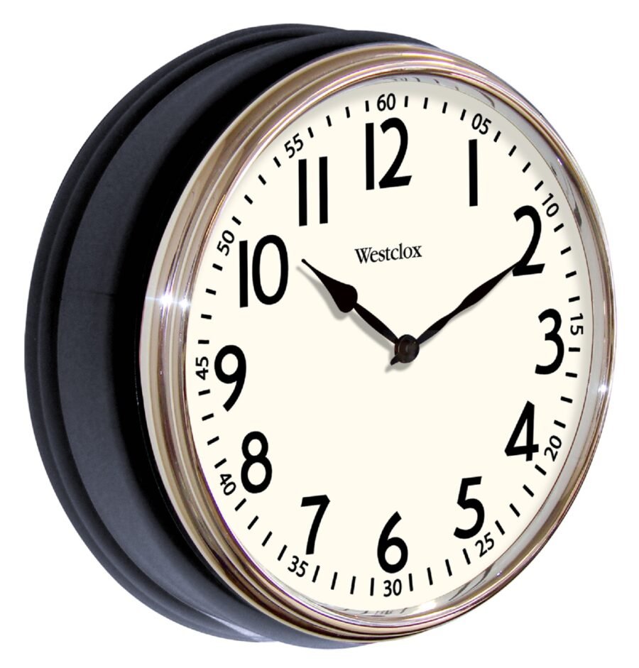 Westclox 12" Vintage Kitchen Wall Clock